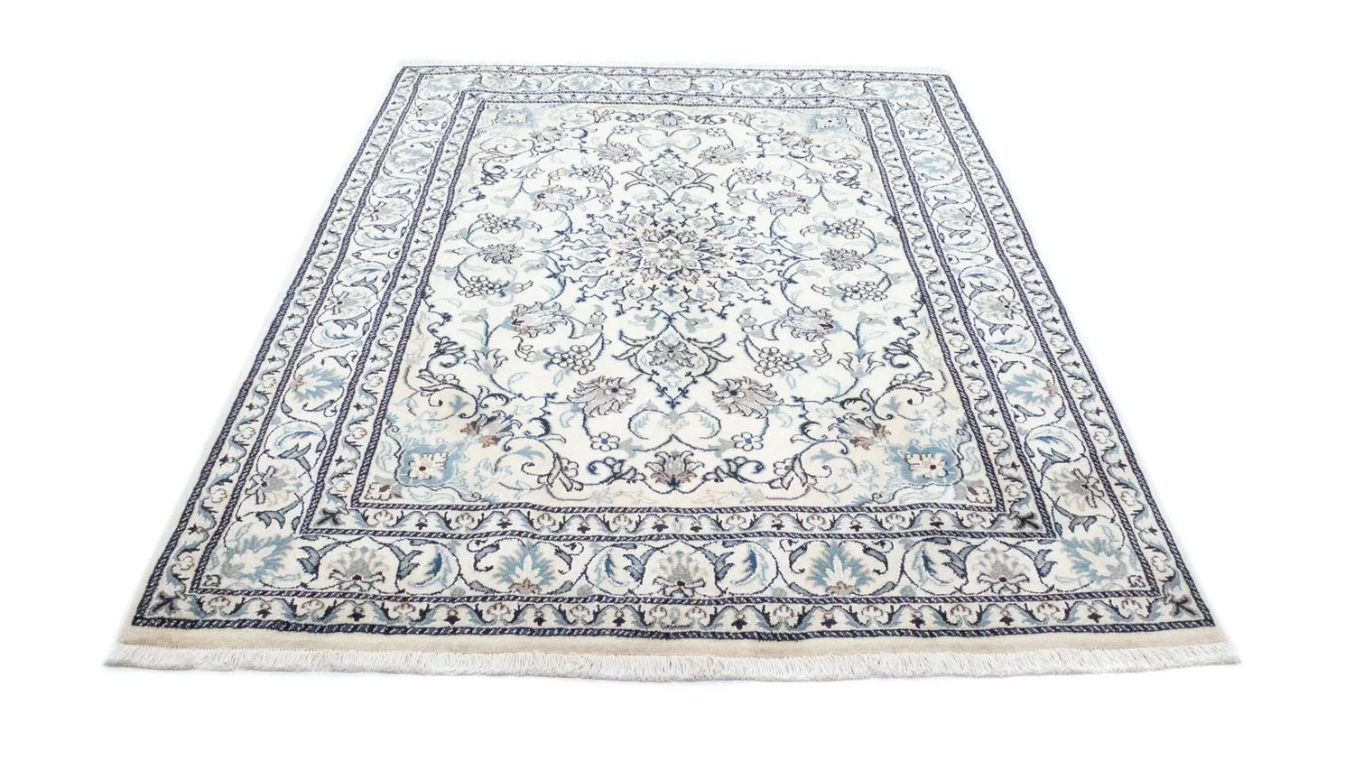 Perserteppich - Nain 200 x 144 cm - beige - Image 5