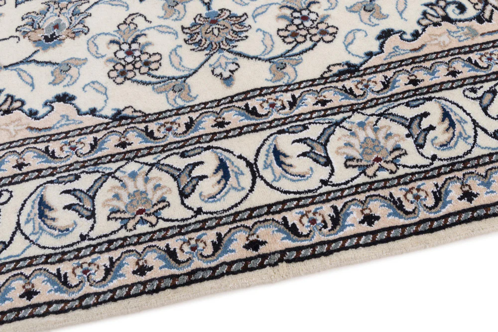 Perserteppich - Nain - 200 x 147 cm - creme - Image 5