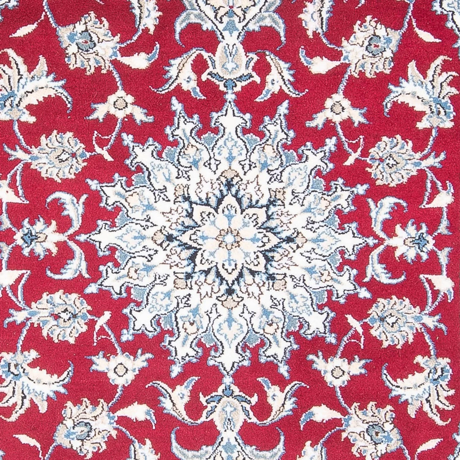 Perserteppich - Nain - 201 x 117 cm - rot - Image 2