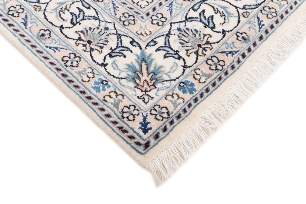 Perserteppich - Nain - 204 x 146 cm - grün - Image 6