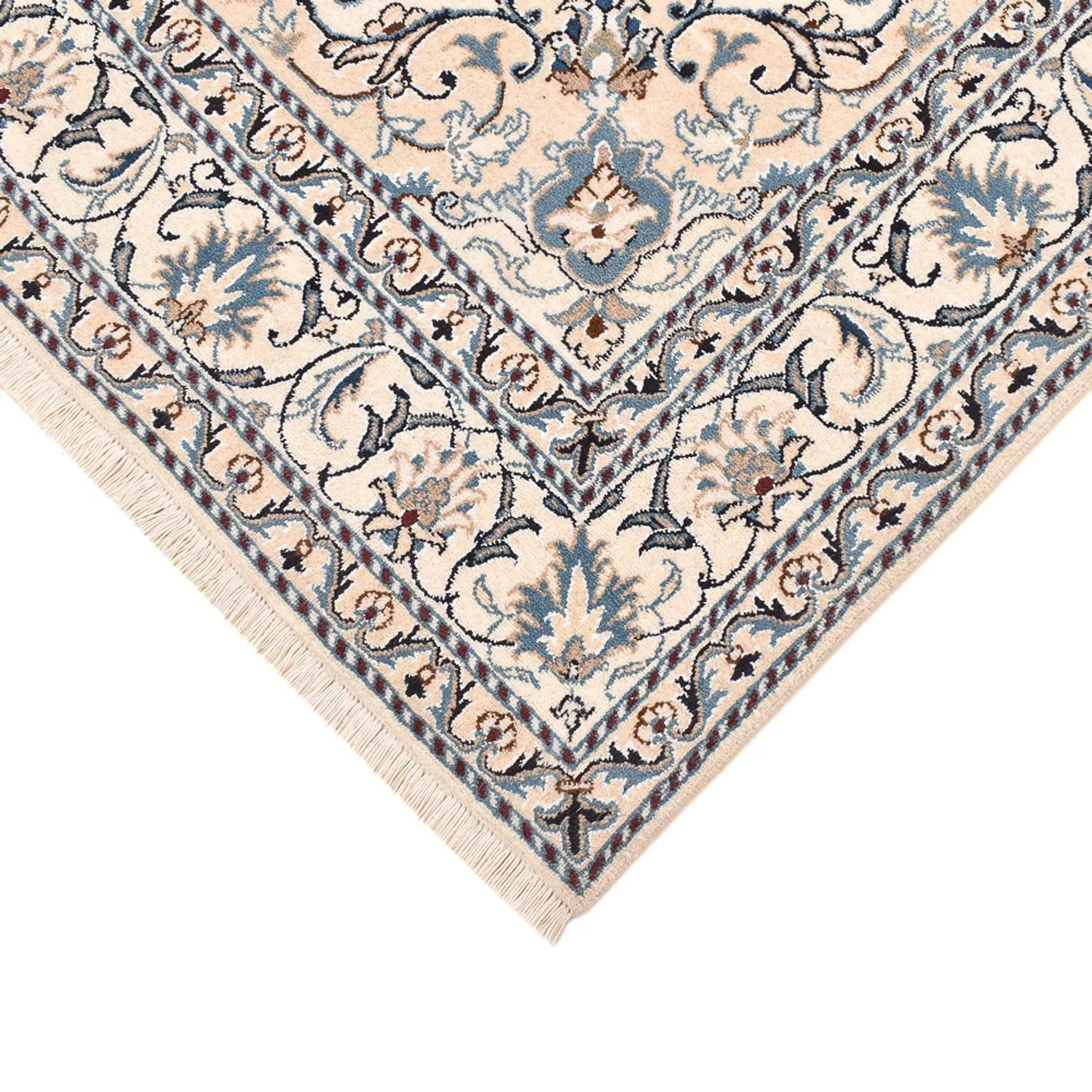 Perserteppich - Nain - 209 x 146 cm - hellbeige - Image 2