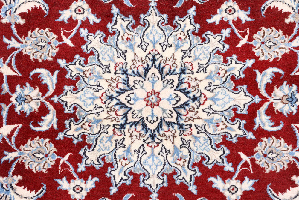 Perserteppich - Nain - 213 x 120 cm - rot - Image 7