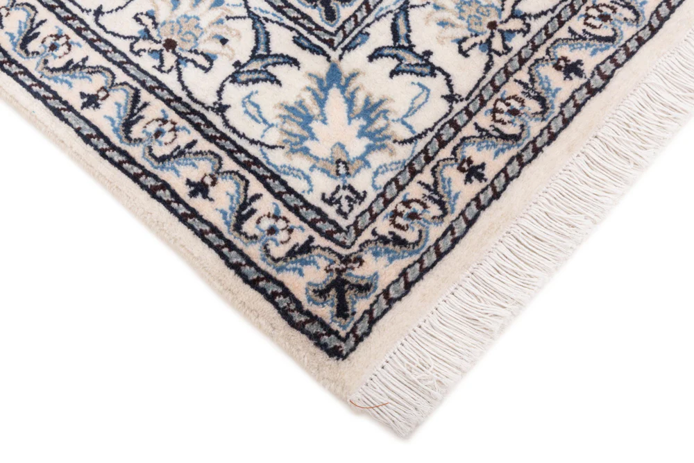 Perserteppich - Nain - 217 x 154 cm - dunkelblau - Image 6