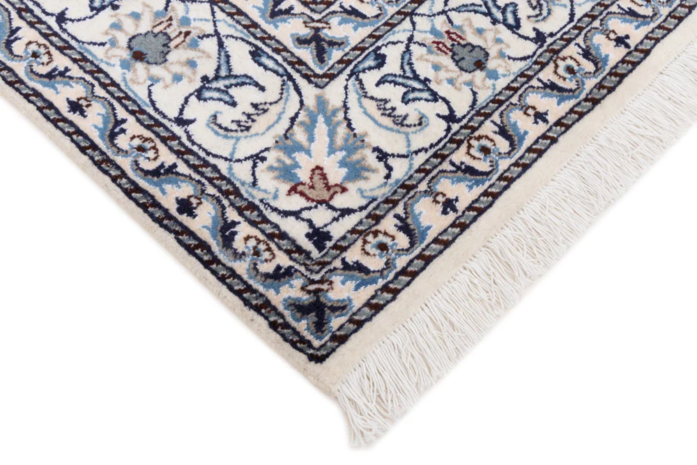 Perserteppich - Nain - 232 x 163 cm - creme - Image 6