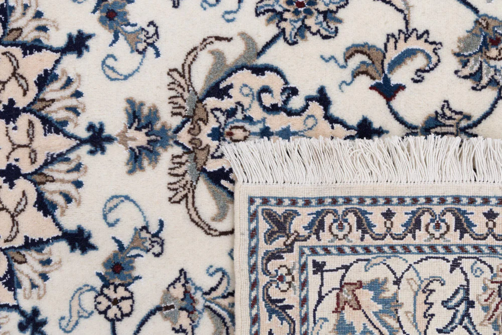 Perserteppich - Nain - 234 x 165 cm - creme - Image 7