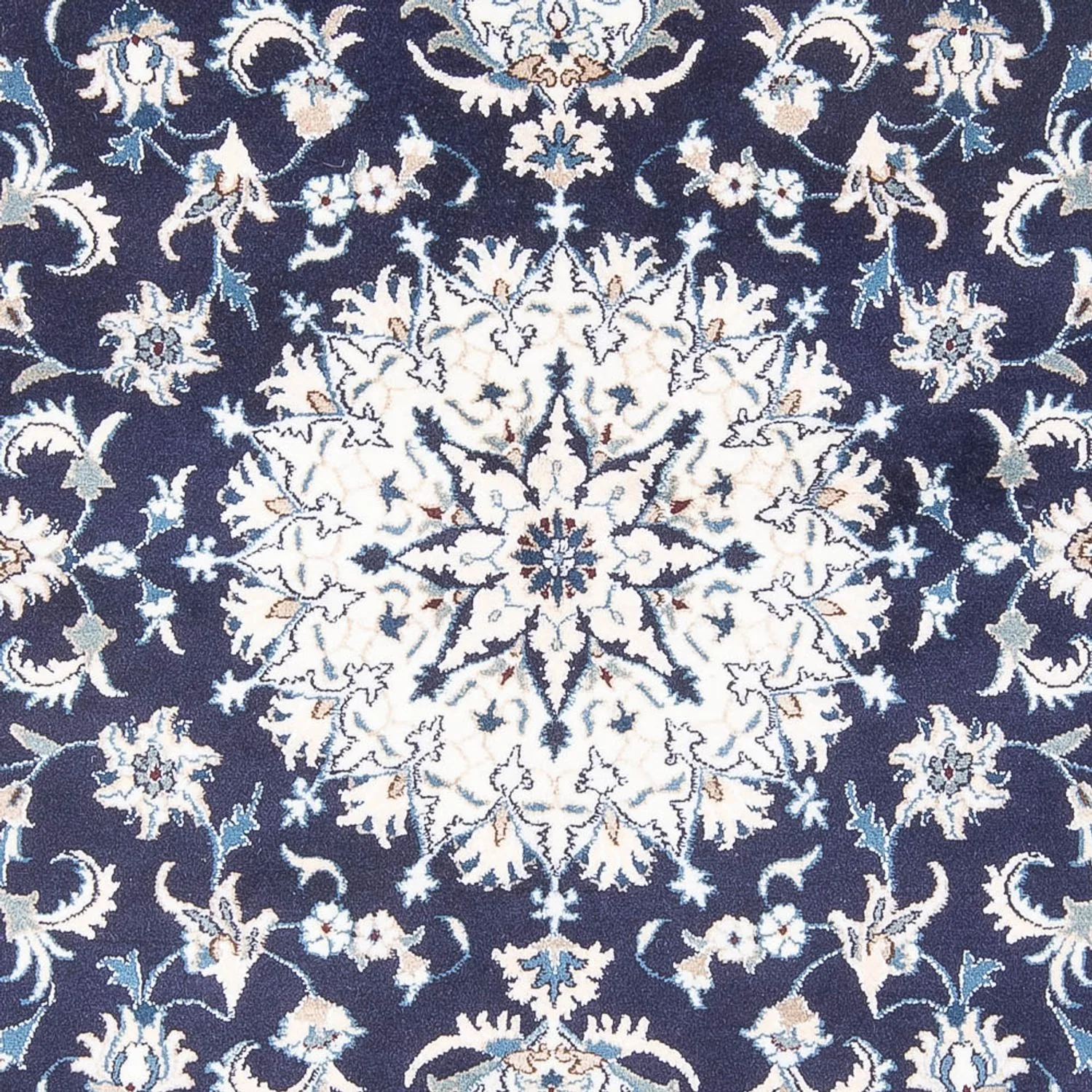 Perserteppich - Nain - 234 x 168 cm - dunkelblau - Image 2