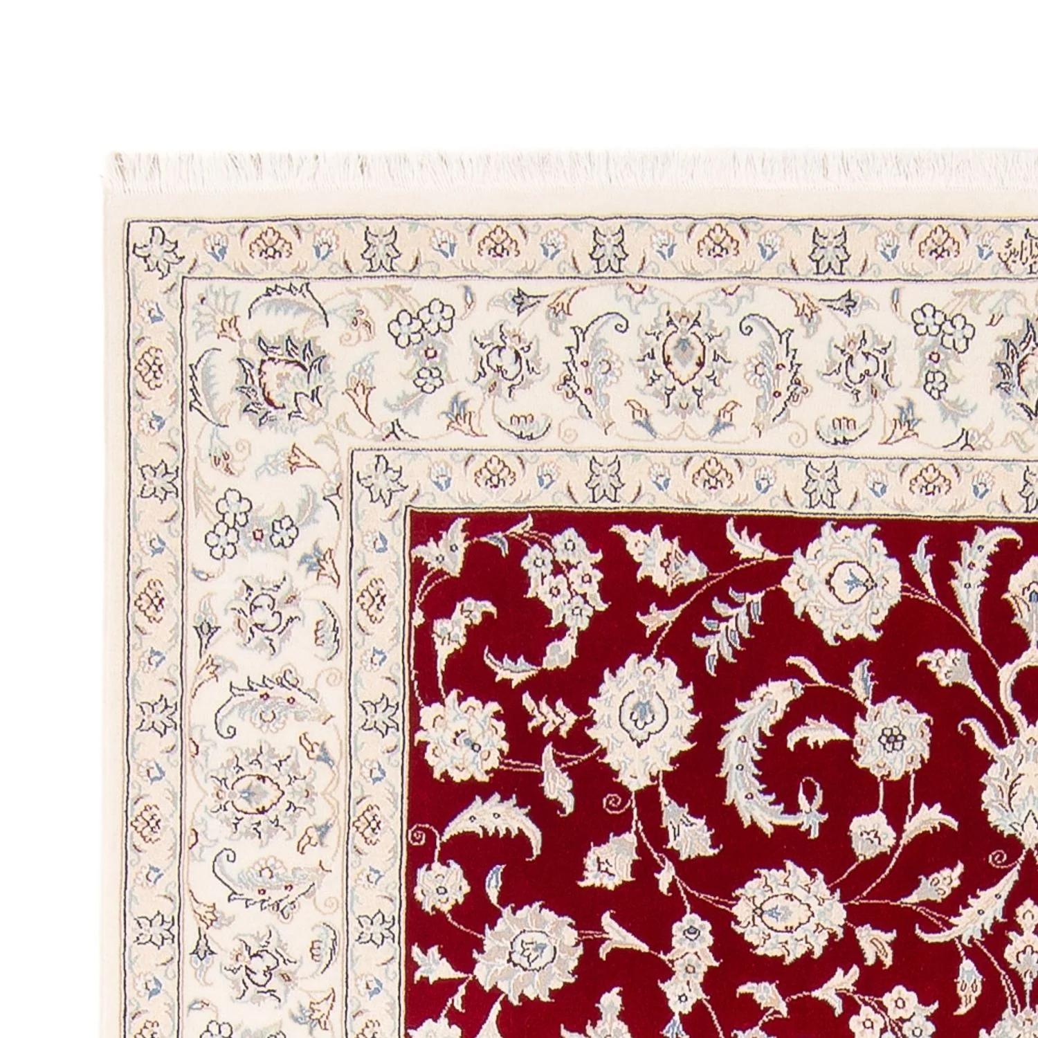 Perserteppich - Nain - 234 x 170 cm - rot - Image 3