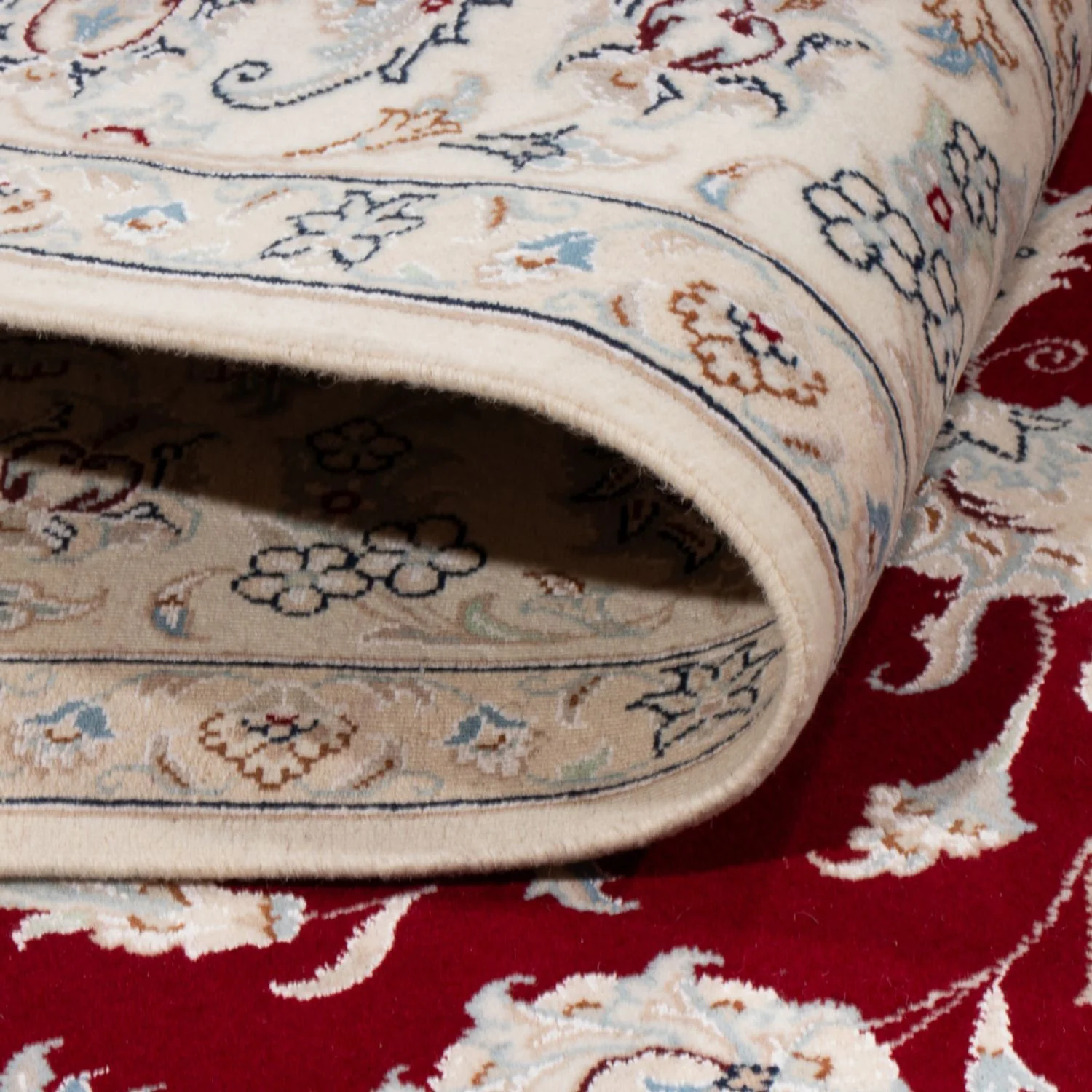 Perserteppich - Nain - 234 x 170 cm - rot - Image 4