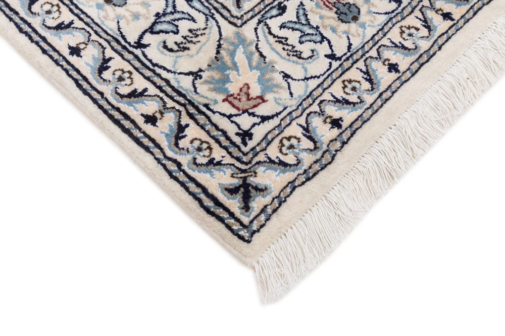 Perserteppich - Nain - 237 x 162 cm - grün - Image 6