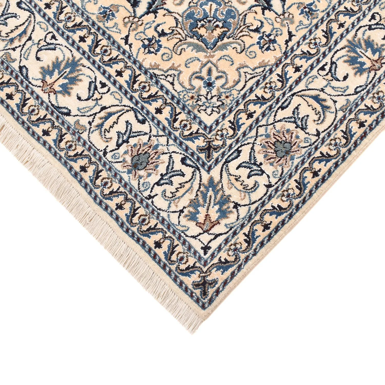 Perserteppich - Nain - 237 x 163 cm - hellbeige - Image 2