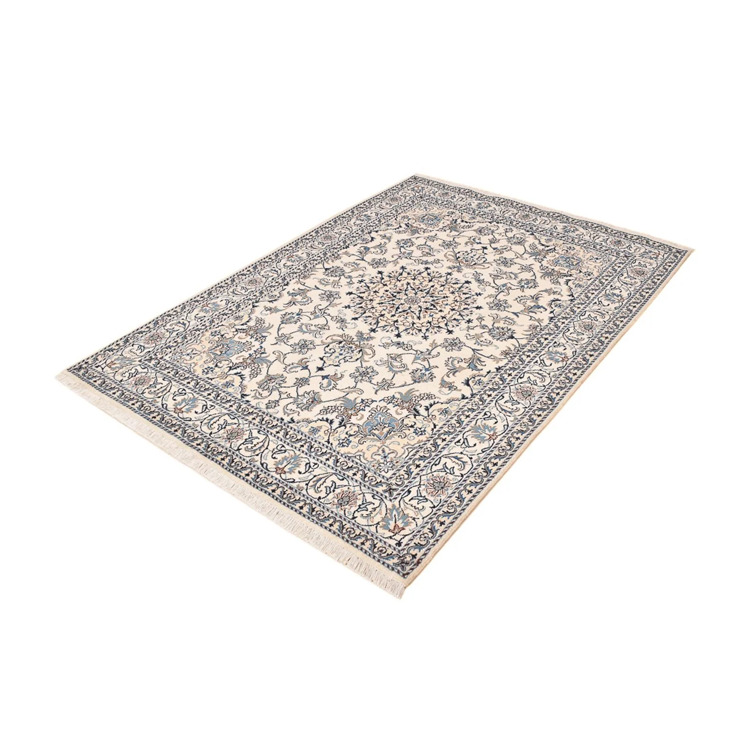 Perserteppich - Nain - 237 x 163 cm - hellbeige - Image 5
