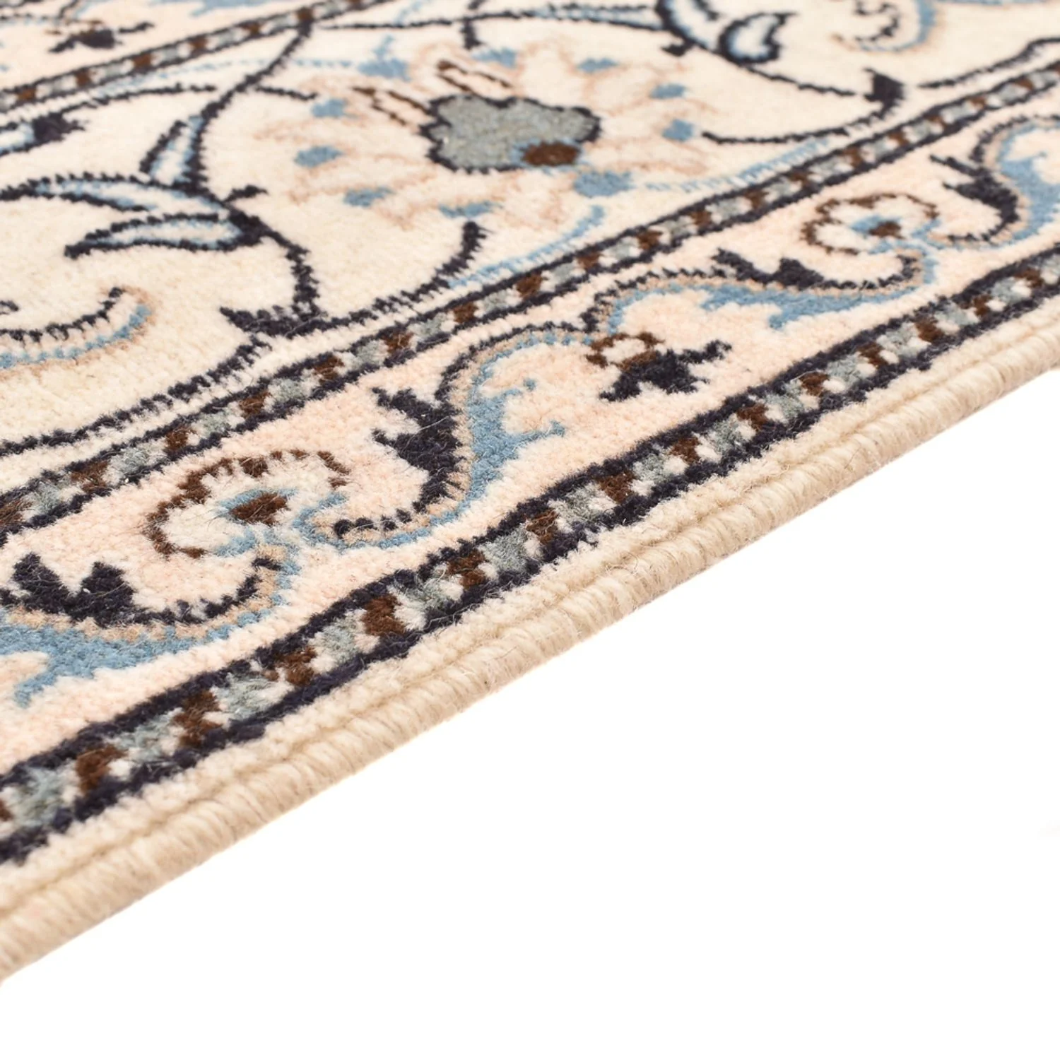 Perserteppich - Nain - 237 x 167 cm - hellbeige - Image 3