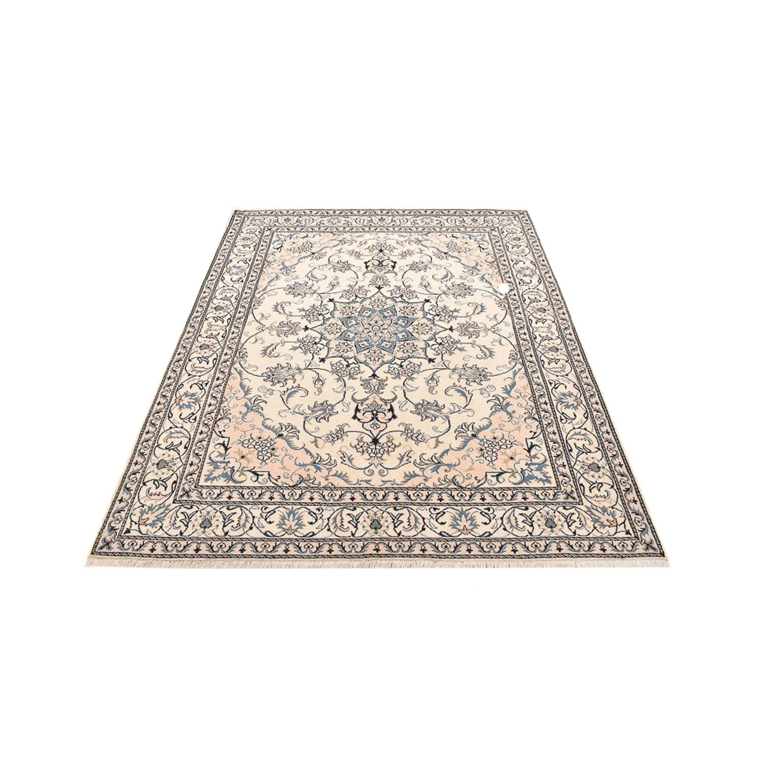 Perserteppich - Nain - 237 x 167 cm - hellbeige - Image 5