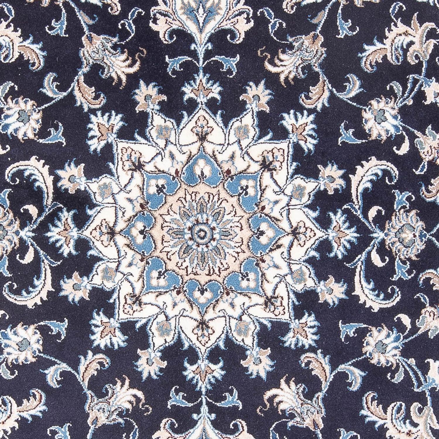 Perserteppich - Nain - 238 x 167 cm - dunkelblau - Image 2