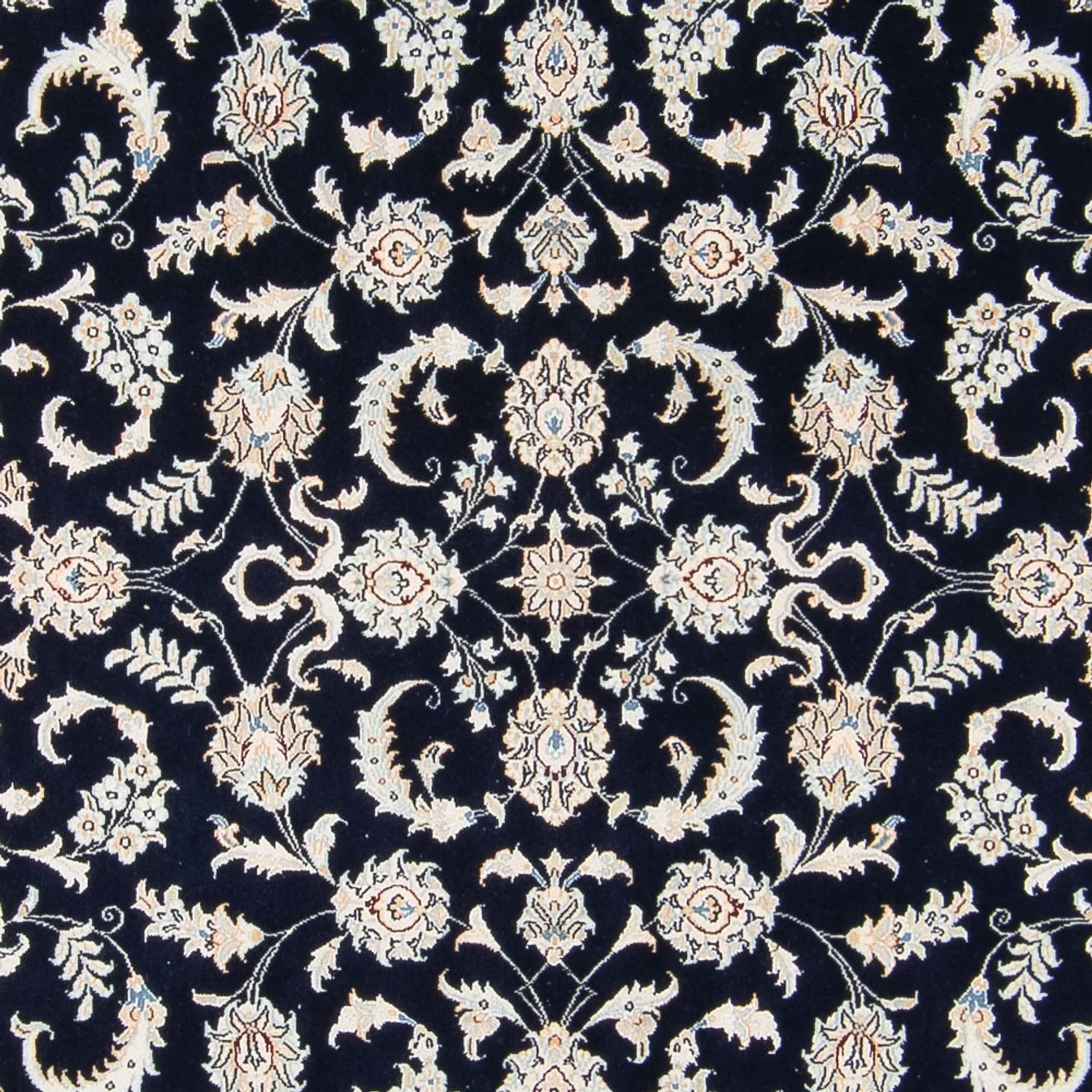 Perserteppich - Nain - 238 x 171 cm - dunkelblau - Image 2