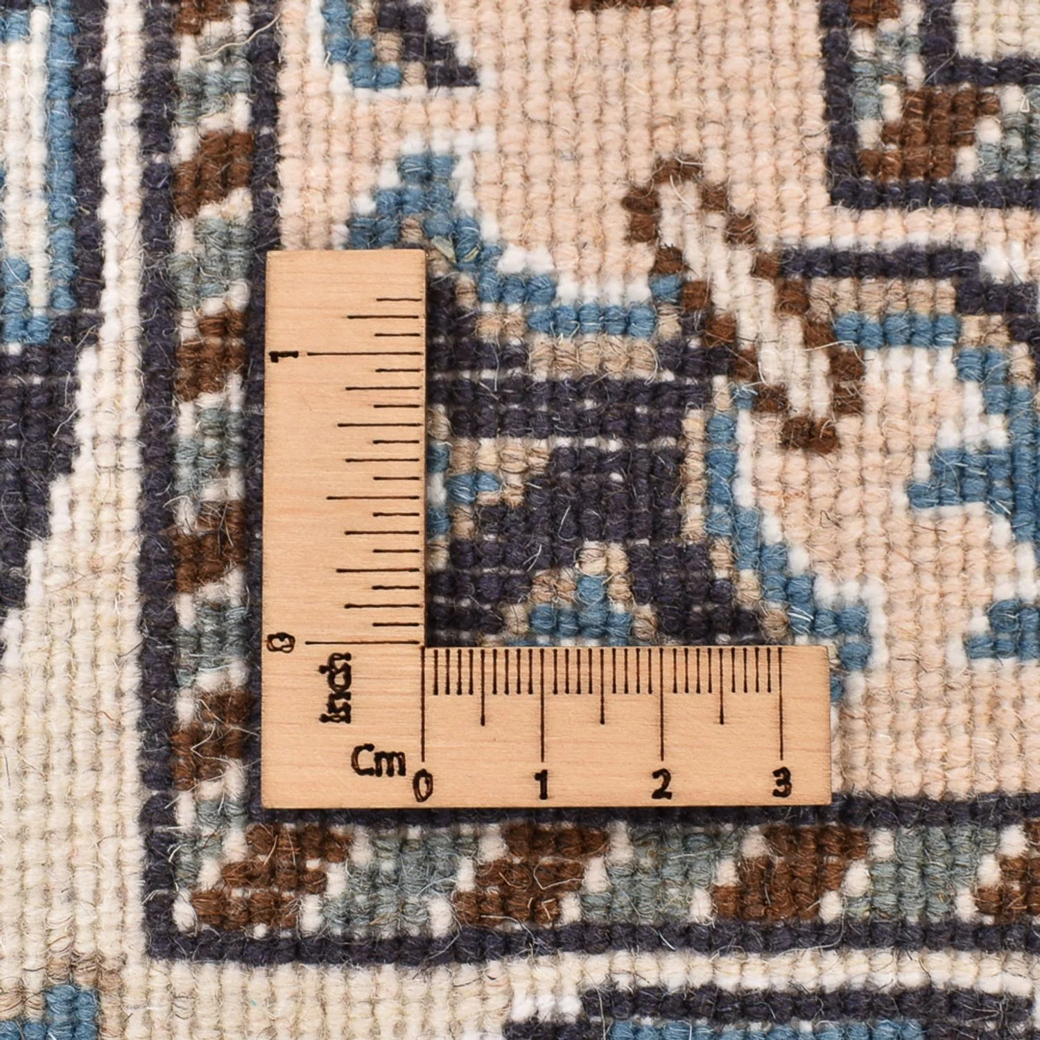 Perserteppich - Nain - 239 x 170 cm - hellbeige - Image 6