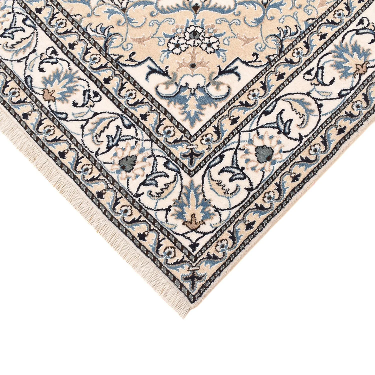 Perserteppich - Nain - 239 x 171 cm - hellbeige - Image 2