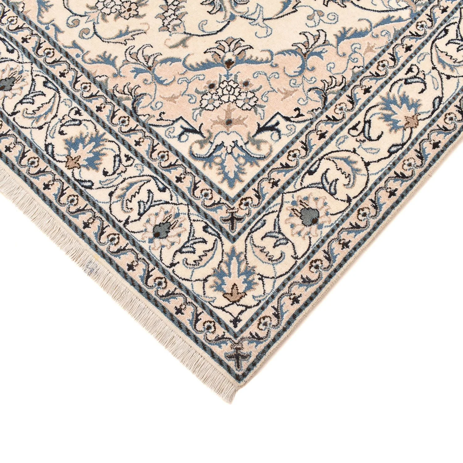 Perserteppich - Nain - 241 x 164 cm - hellbeige - Image 2