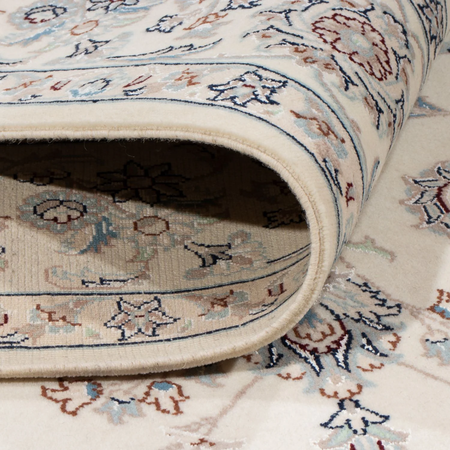 Perserteppich - Nain - 250 x 168 cm - creme - Image 4