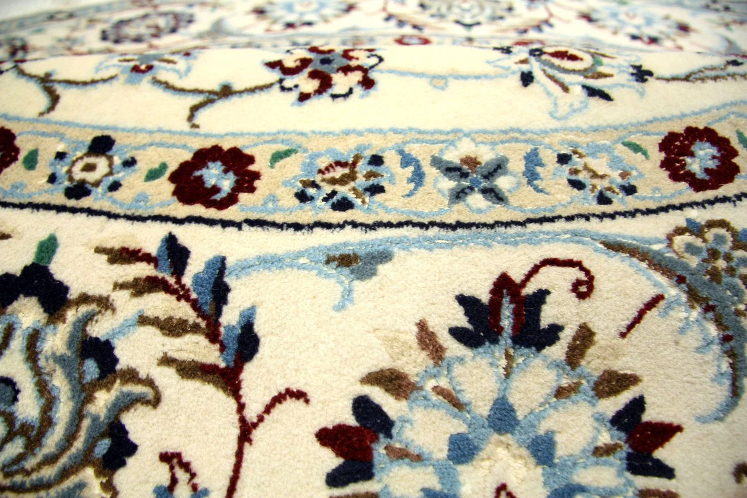 Perserteppich - Nain 250 x 250 cm Runder Teppich - Image 3