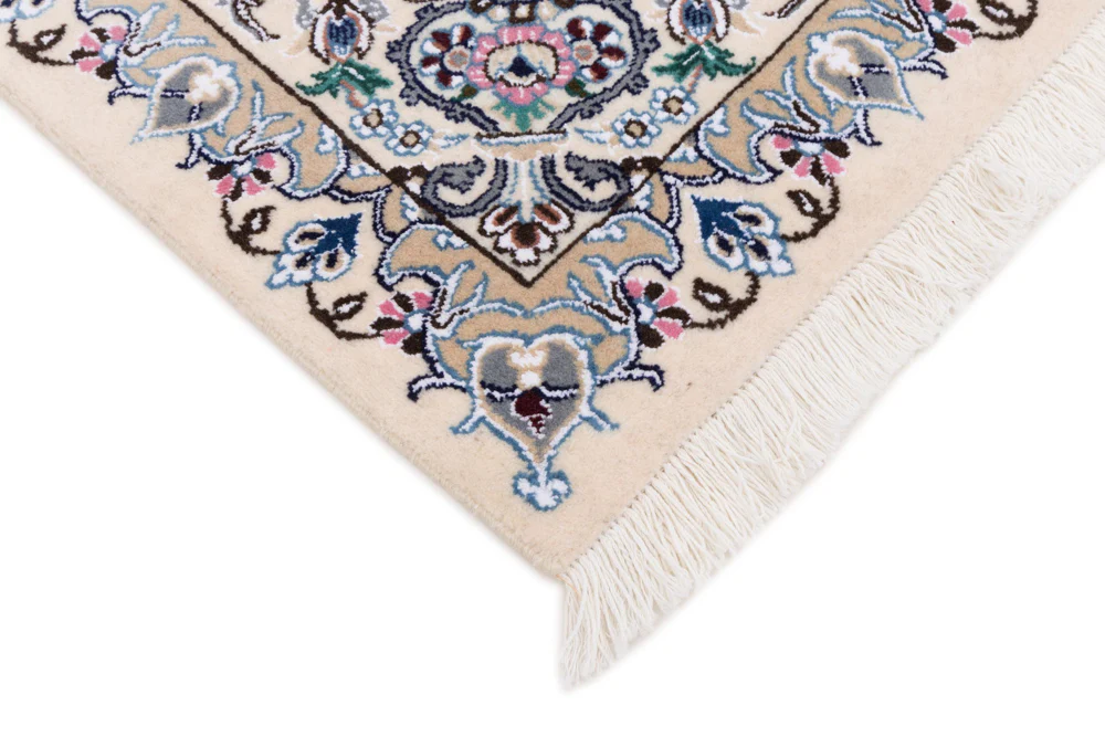 Perserteppich - Nain - 254 x 154 cm - dunkelblau - Image 6