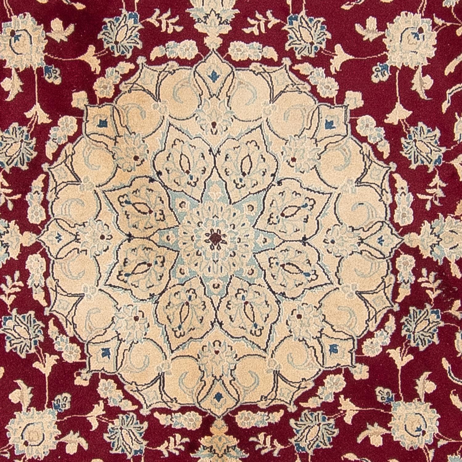 Perserteppich - Nain 287 x 287 cm - dunkelrot - Image 2