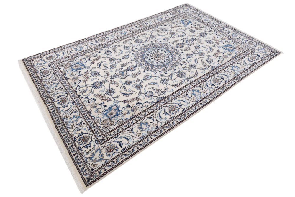 Perserteppich - Nain - 292 x 192 cm - creme - Image 2