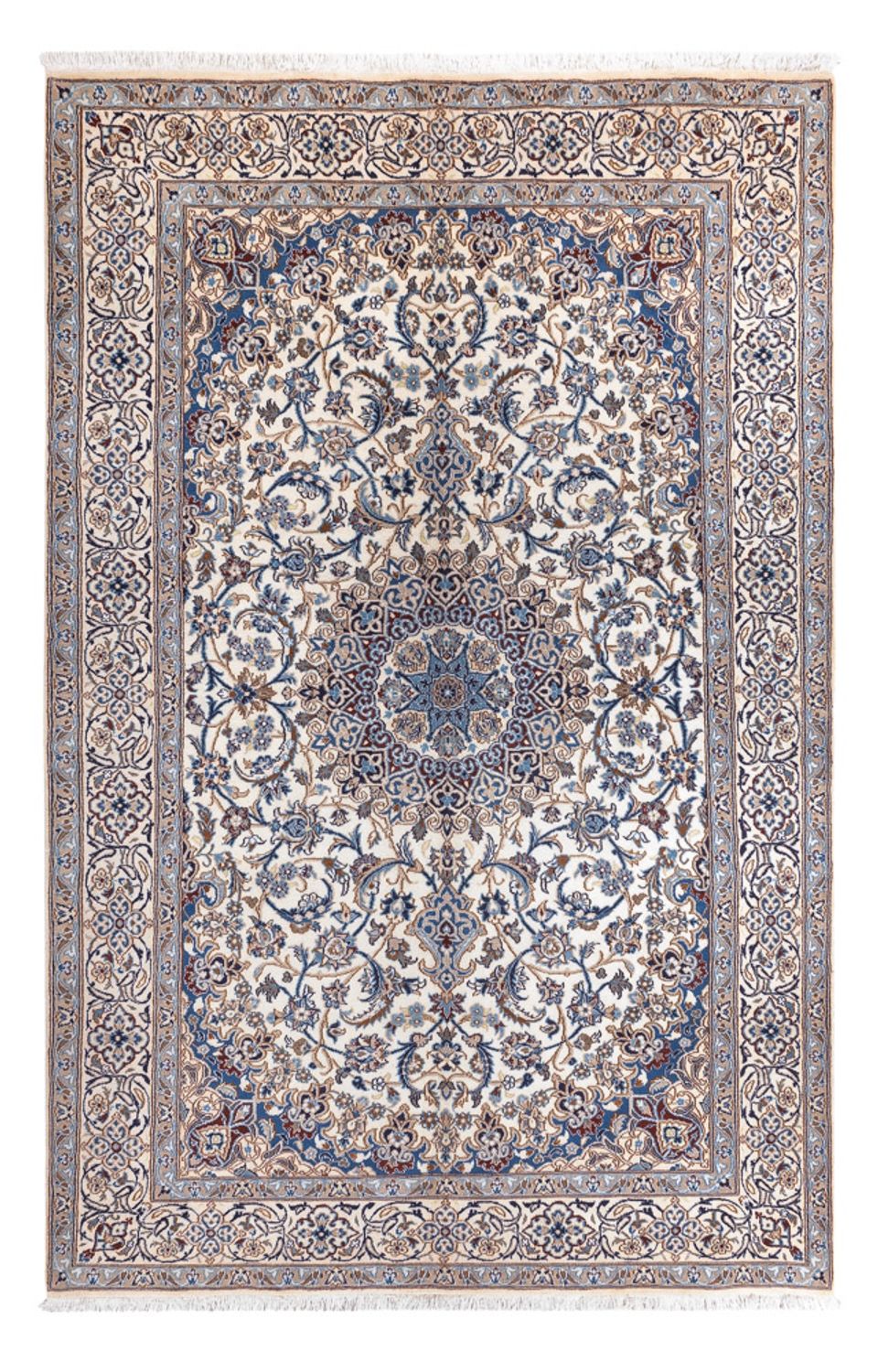 Perserteppich - Nain - 296 x 196 cm - creme