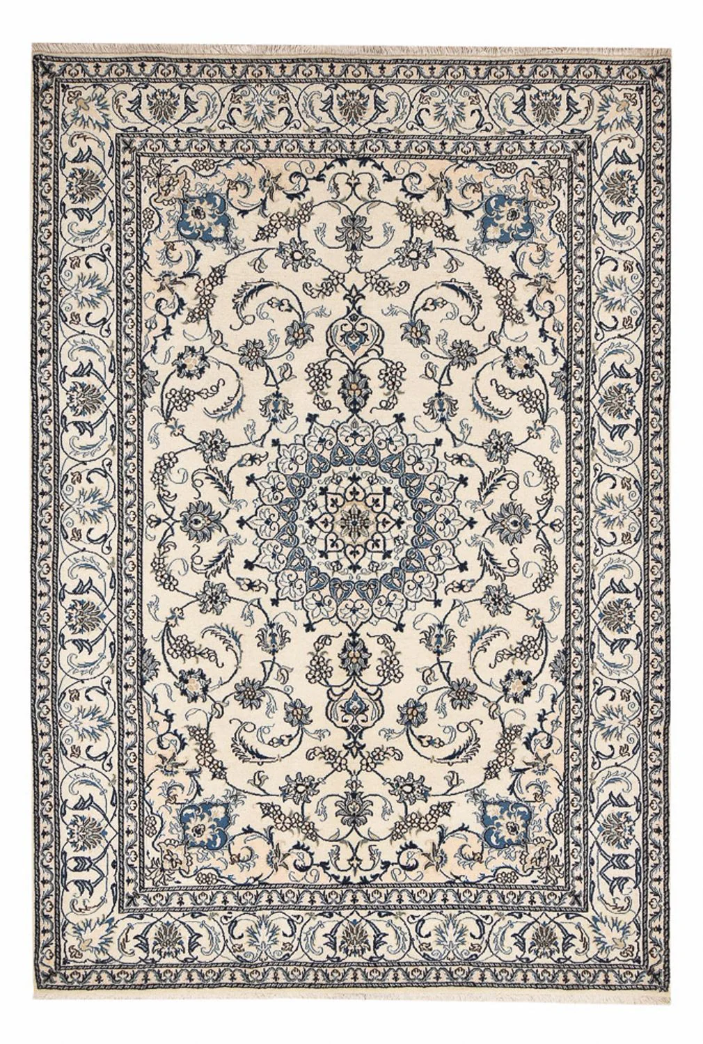 Perserteppich - Nain - 297 x 197 cm - creme