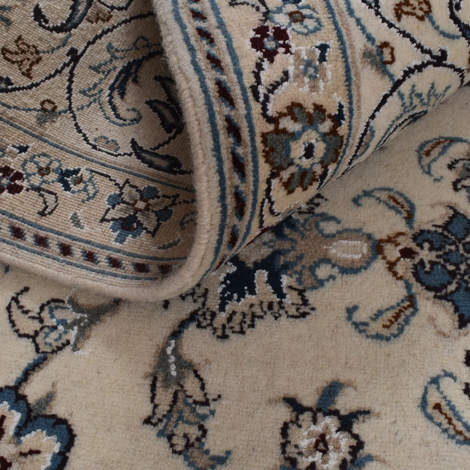 Perserteppich - Nain - 301 x 195 cm - beige - Image 4