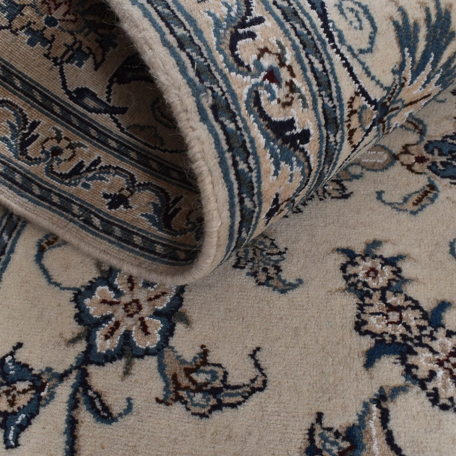 Perserteppich - Nain - 302 x 193 cm - beige - Image 4