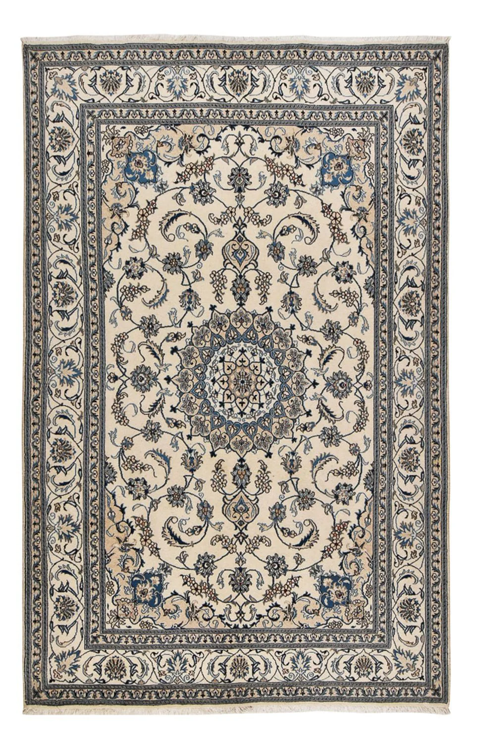 Perserteppich - Nain - 303 x 192 cm - beige