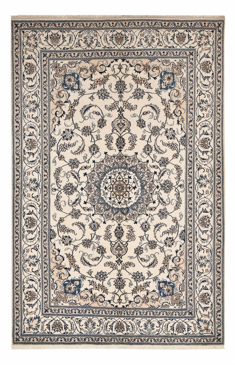 Perserteppich - Nain - 309 x 197 cm - creme