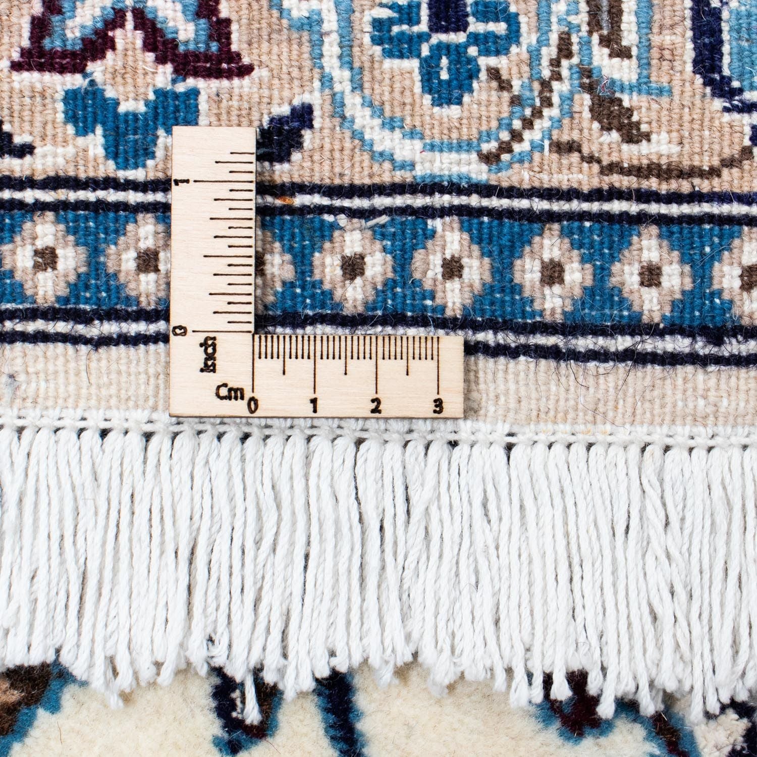 Perserteppich - Nain 319 x 201 cm - beige - Image 6