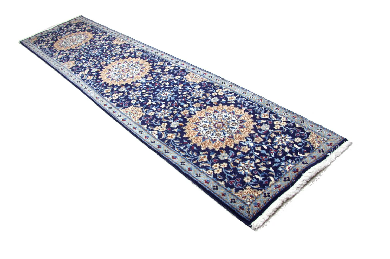 Perserteppich - Nain 340 x 80 cm Teppich Läufer - Image 4