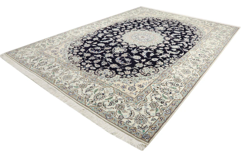 Perserteppich - Nain - 345 x 246 cm - dunkelblau - Image 2