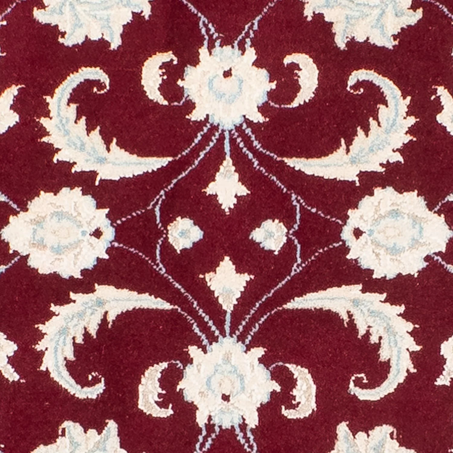 Perserteppich - Nain 398 x 84 cm - dunkelrot - Image 2