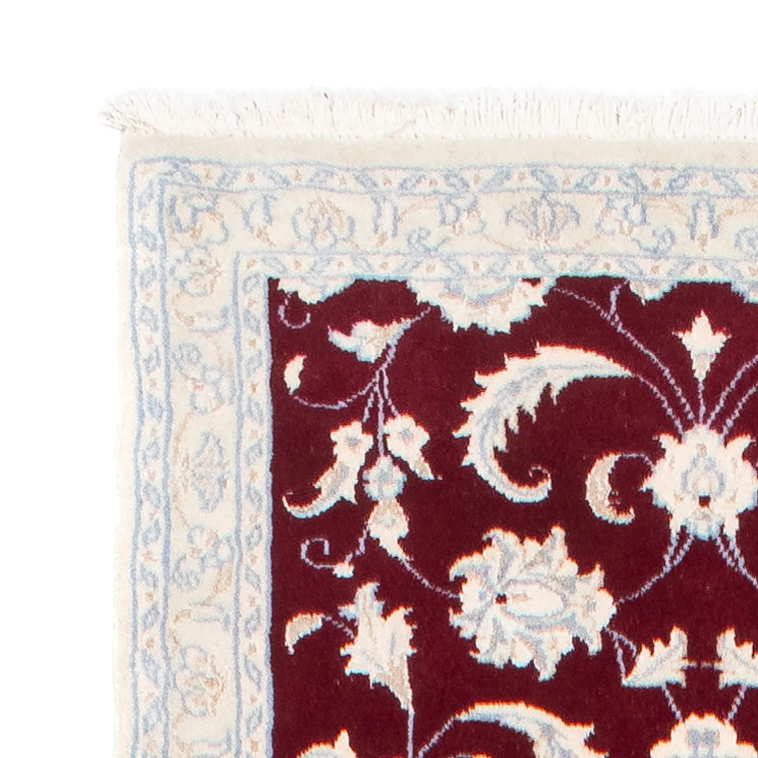 Perserteppich - Nain 398 x 84 cm - dunkelrot - Image 3