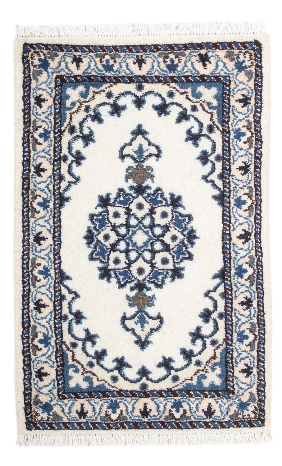 Perserteppich - Nain - 60 x 40 cm - creme