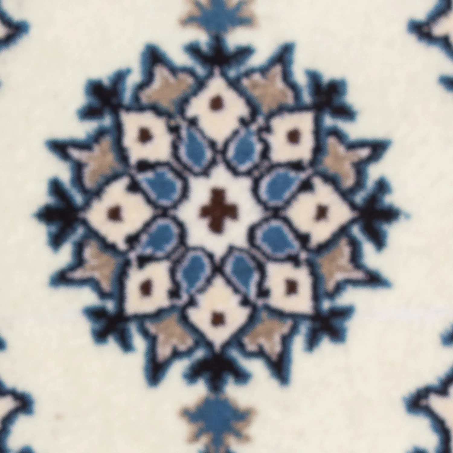 Perserteppich - Nain - 60 x 40 cm - creme - Image 2