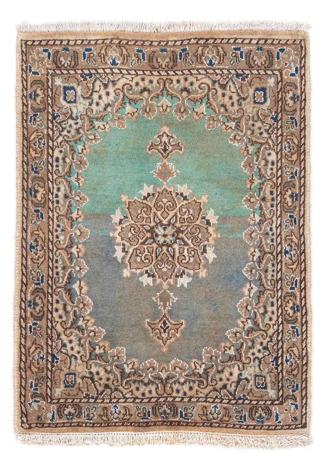 Perserteppich - Nain 80 x 55 cm - hellbraun