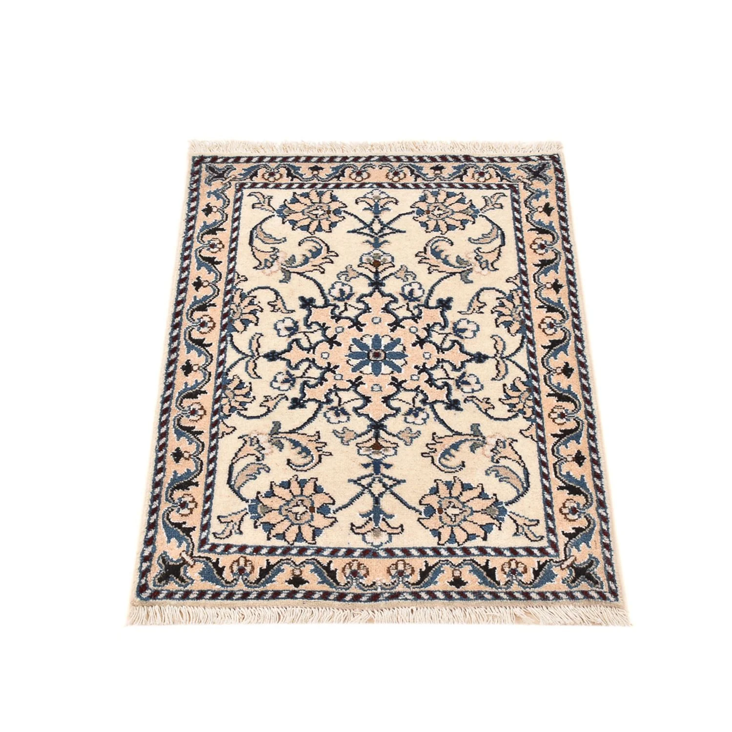 Perserteppich - Nain - 81 x 57 cm - creme - Image 4