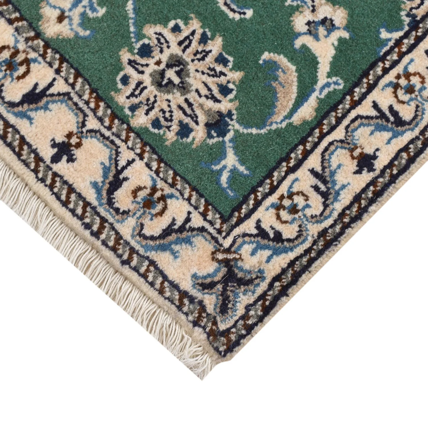 Perserteppich - Nain - 87 x 60 cm - grün - Image 2