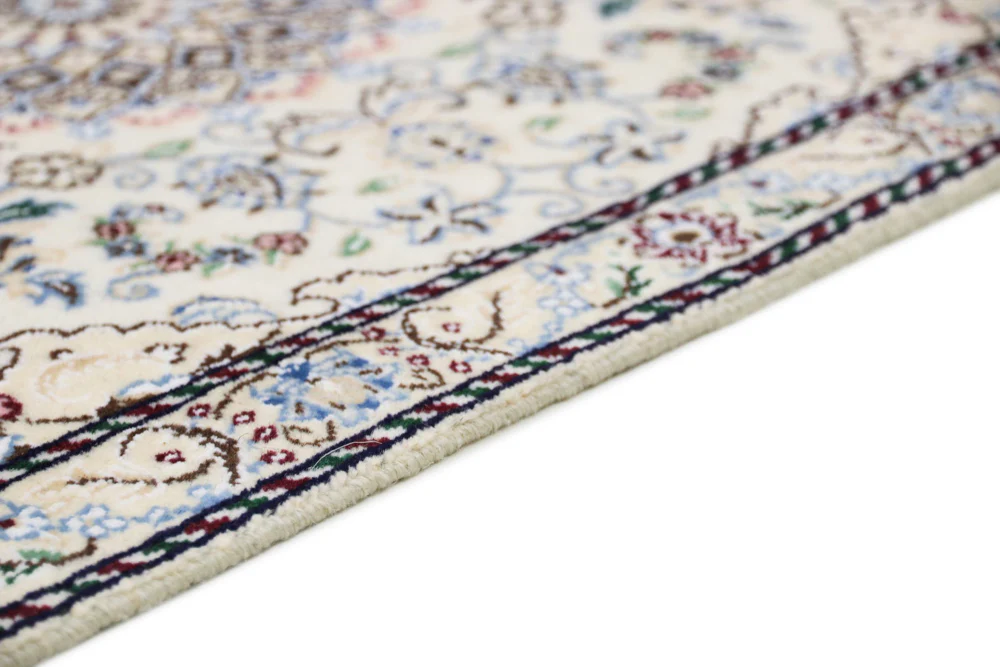 Perserteppich - Nain - 90 x 60 cm - creme - Image 6