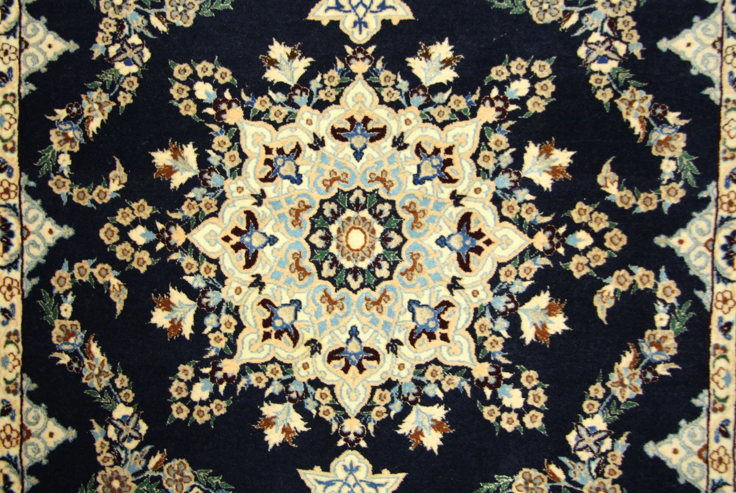 Perserteppich - Nain - Premium 113 x 84 cm Teppichbrücke - Image 2