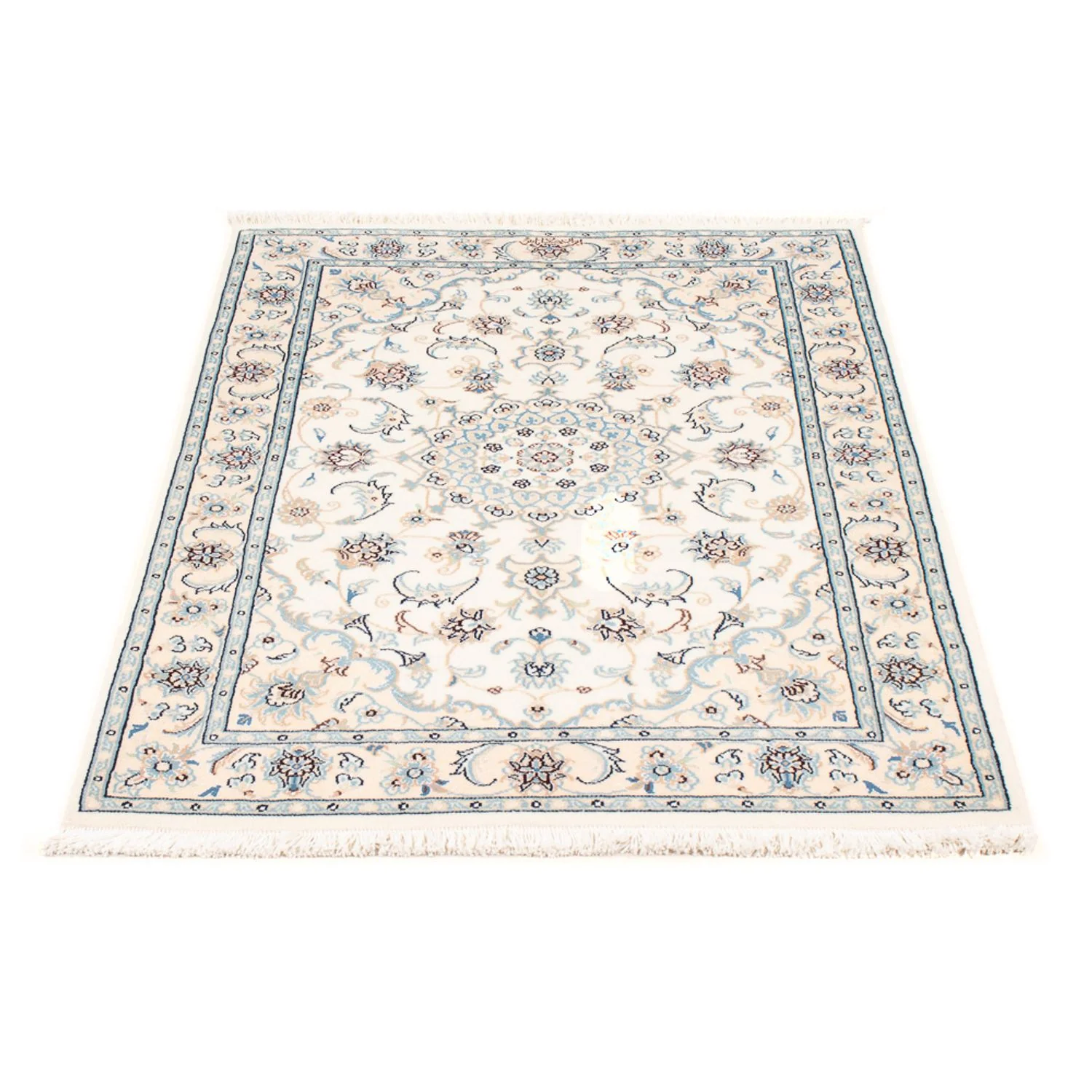 Perserteppich - Nain - Premium - 117 x 80 cm - creme - Image 5