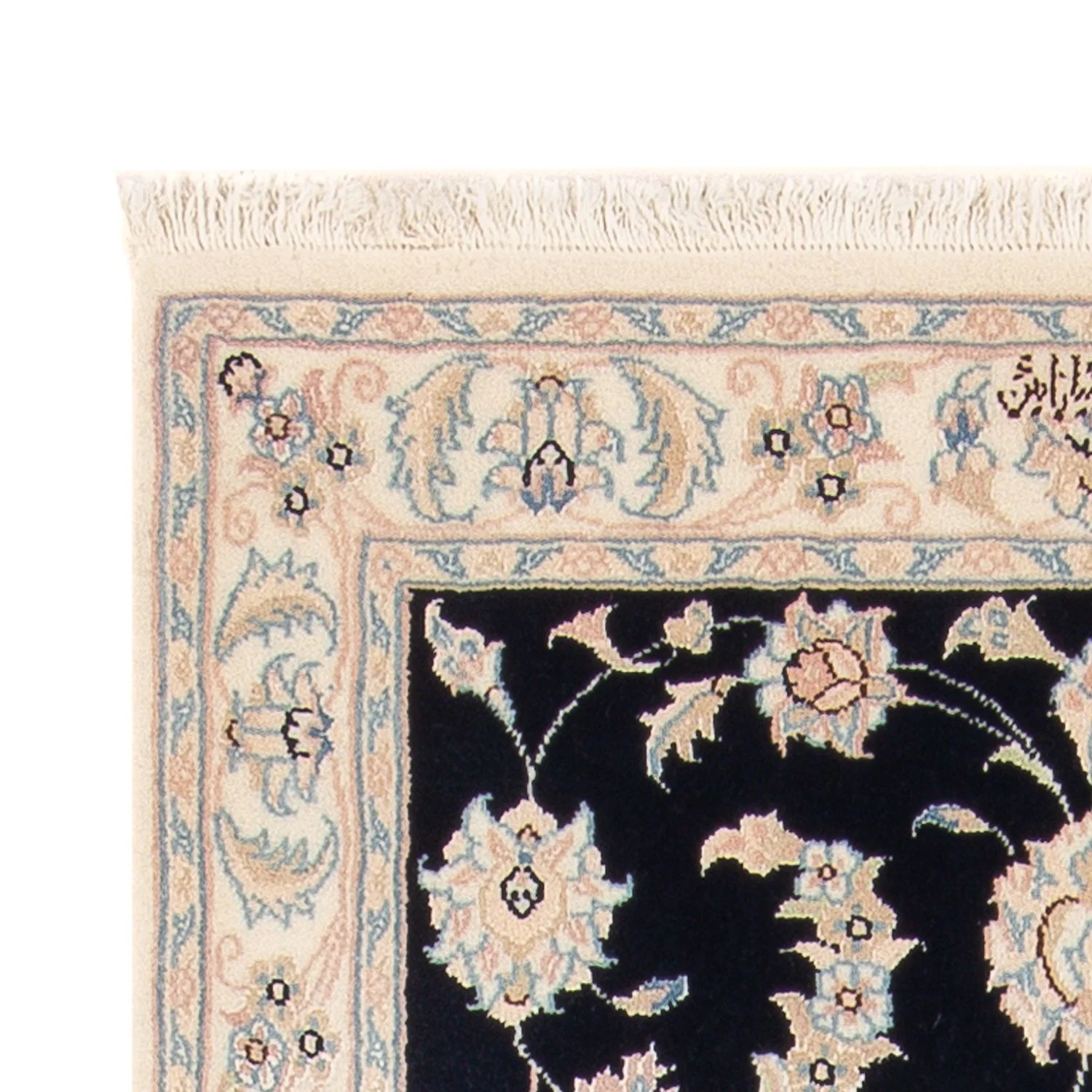 Perserteppich - Nain - Premium - 148 x 74 cm - dunkelblau - Image 3