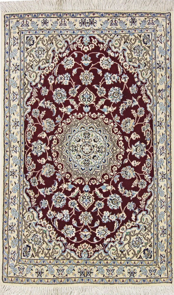 Perserteppich - Nain - Premium - 152 x 95 cm - rot