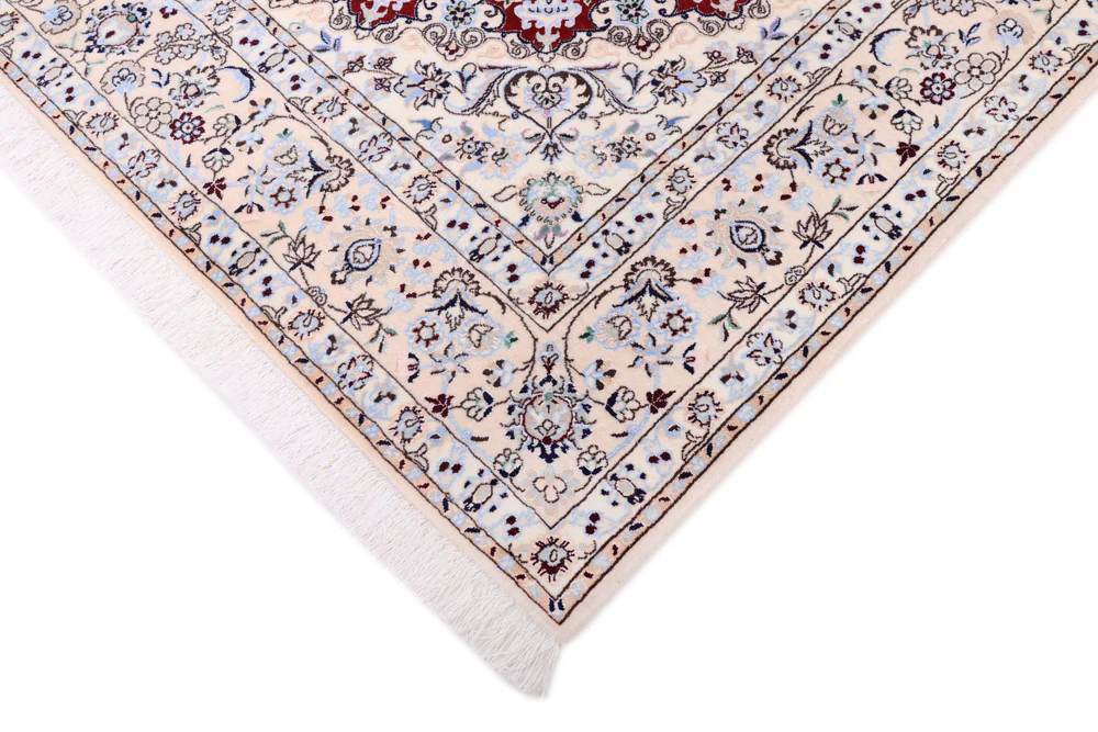Perserteppich - Nain - Premium - 241 x 156 cm - rot - Image 5
