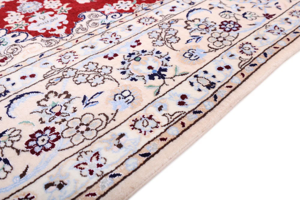 Perserteppich - Nain - Premium - 241 x 156 cm - rot - Image 6